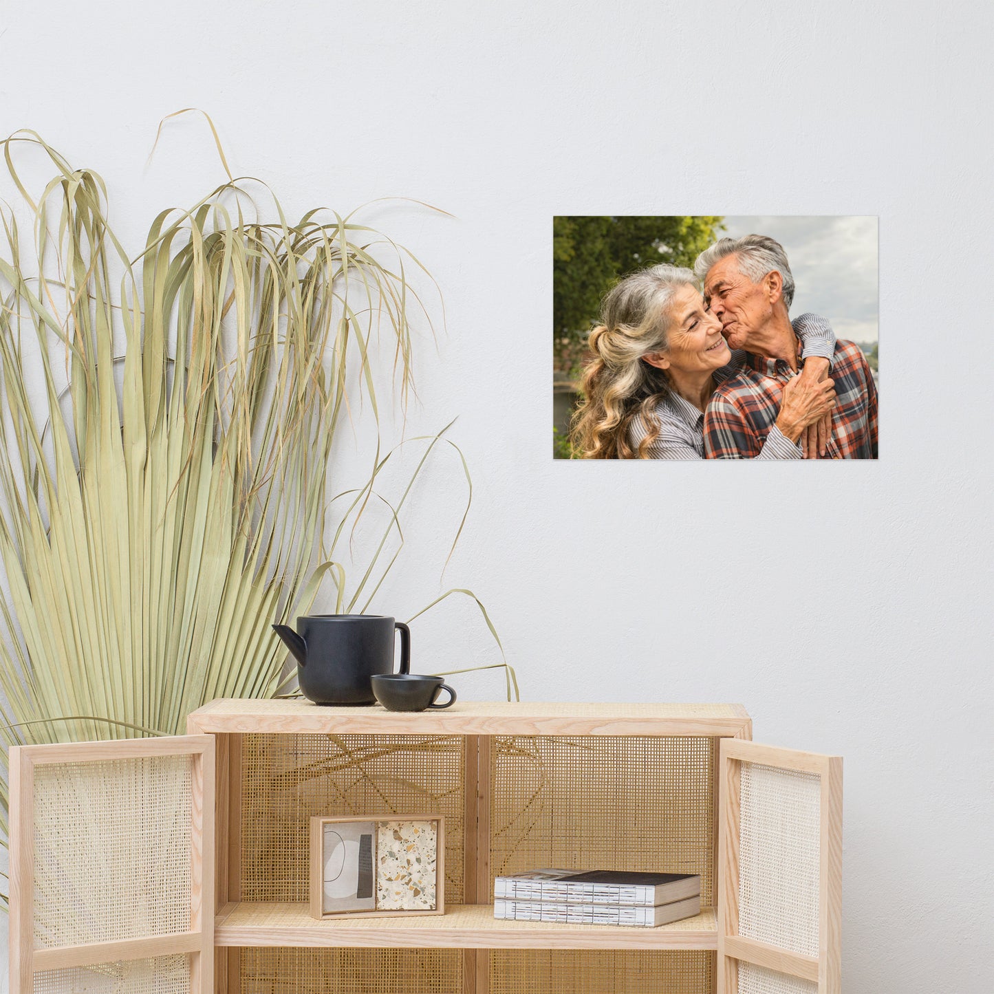 Für immer zusammen – Personalisiertes gealtertes Poster (18"x24")